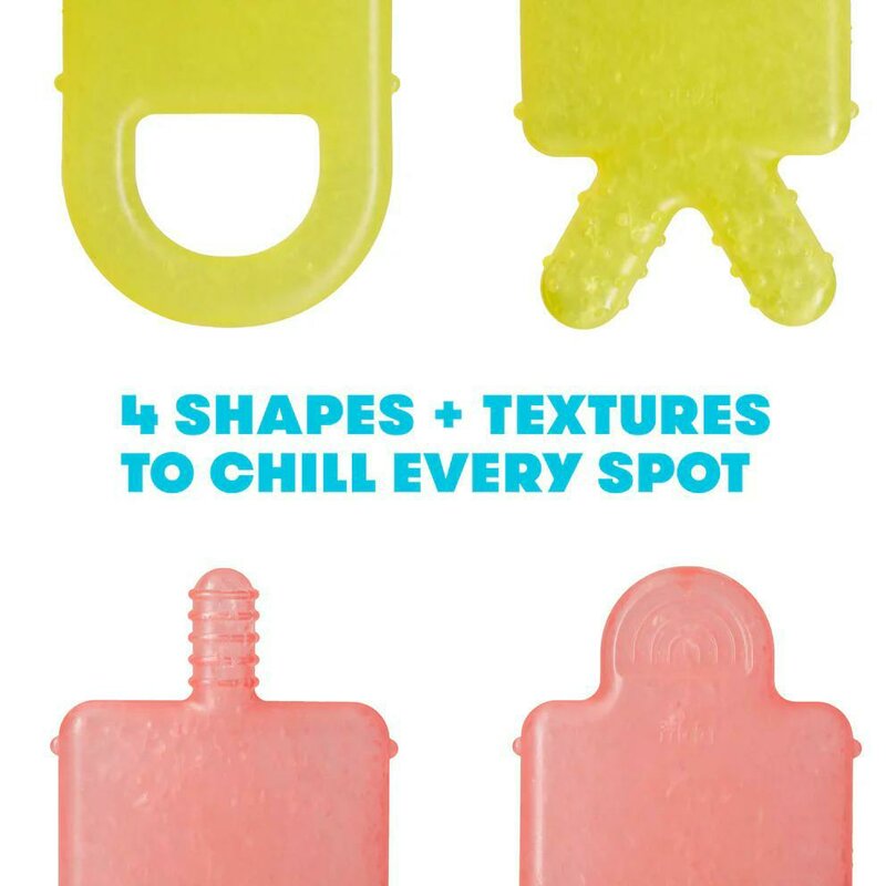 Jucarii de dentitie Fridababy 4 in 1 din silicon