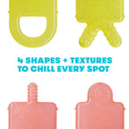 Jucarii de dentitie Fridababy 4 in 1 din silicon
