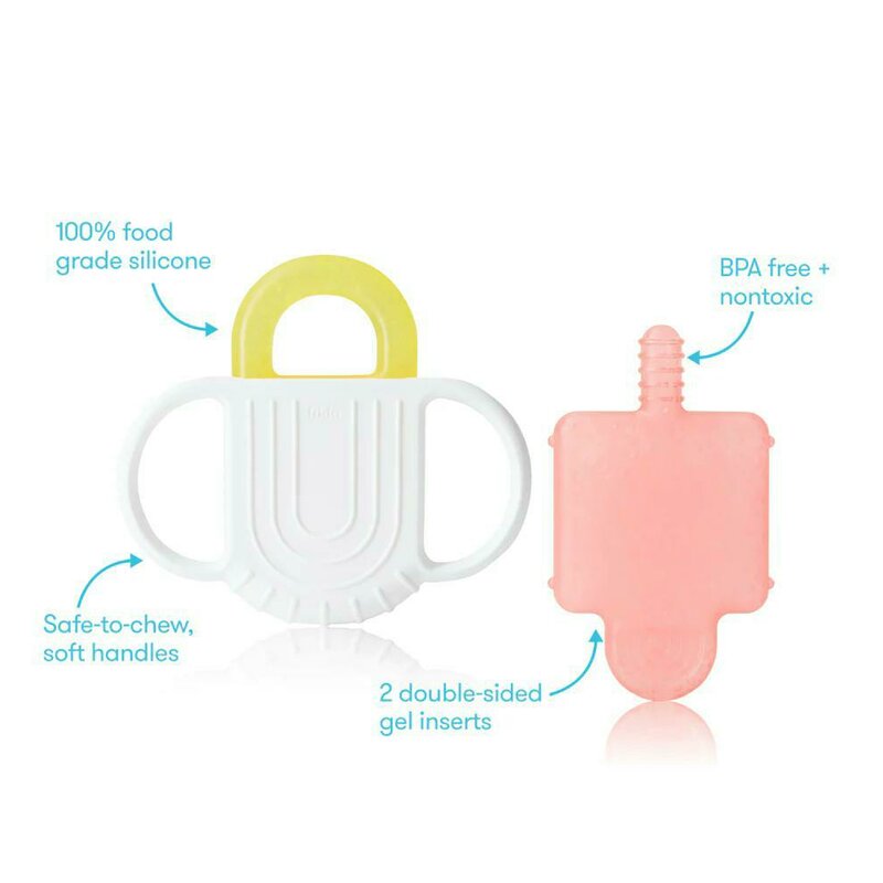 Jucarii de dentitie Fridababy 4 in 1 din silicon