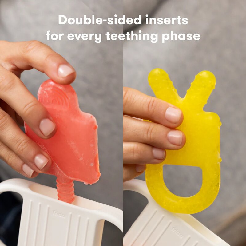 Jucarii de dentitie Fridababy 4 in 1 din silicon