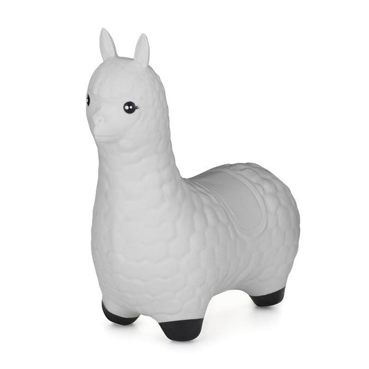 Jumper, Feedo, In forma de lama, Cu pompa inclusa, Din cauciuc, Pana la 70 kg, 50x46x23 cm, 36 luni+, Grey