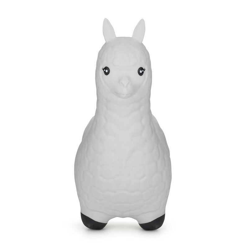 Jumper, Feedo, In forma de lama, Cu pompa inclusa, Din cauciuc, Pana la 70 kg, 50x46x23 cm, 36 luni+, Grey