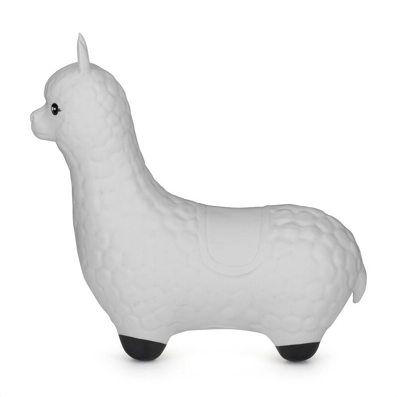 Jumper, Feedo, In forma de lama, Cu pompa inclusa, Din cauciuc, Pana la 70 kg, 50x46x23 cm, 36 luni+, Grey