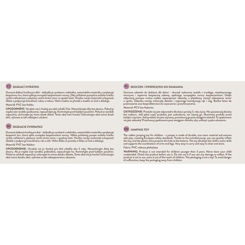 Jumper, Feedo, In forma de vacuta, Cu pompa inclusa, Din cauciuc, Pana la 70 kg, 50x46x23 cm, 36 luni+, Cream