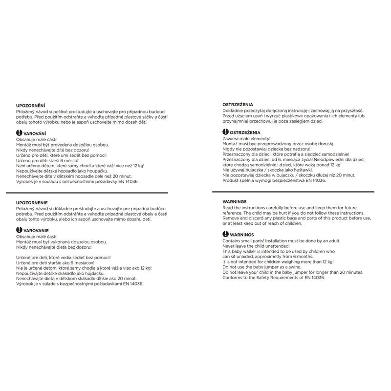 Jumper interactiv, Feedo, Pliabil, Cu scaun rotativ 360 grade, Cu panou de activitati, Pana la 25 kg,, 83x83x86 cm,6 luni+, Multicolor