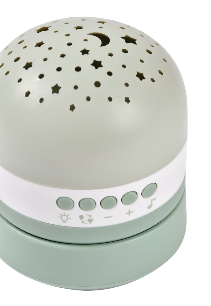 Lampa de veghe cu proiector Beaba Pixie Sage Green