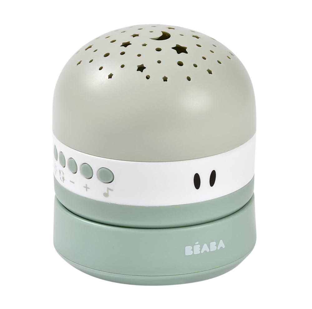 Lampa de veghe cu proiector Beaba Pixie Sage Green