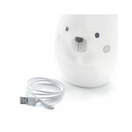 Lampa de veghe, Jane, Yum Bear, Cu 9 culori, White