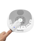 Lampa de veghe cu sunete Lionelo BabyNap 2 in 1, Alb