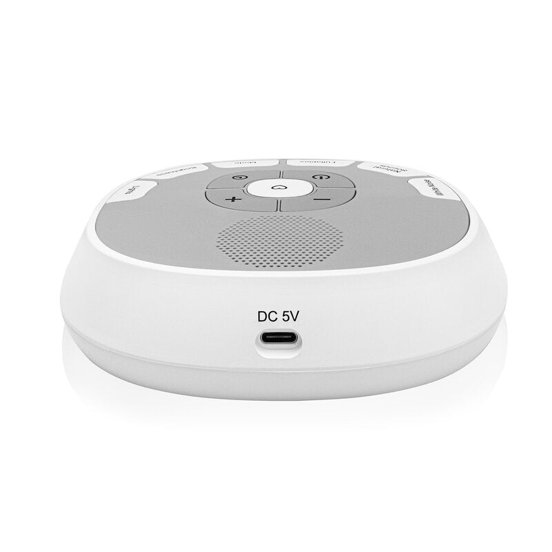 Lampa de veghe cu sunete Lionelo BabyNap 2 in 1, Alb