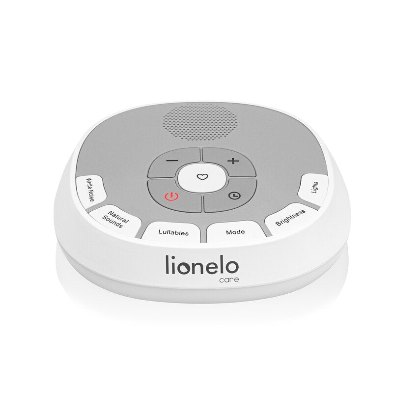 Lampa de veghe cu sunete Lionelo BabyNap 2 in 1, Alb