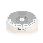 Lampa de veghe cu sunete Lionelo BabyNap 2 in 1, Alb