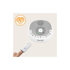 Lampa de veghe cu sunete Lionelo BabyNap 2 in 1, Alb