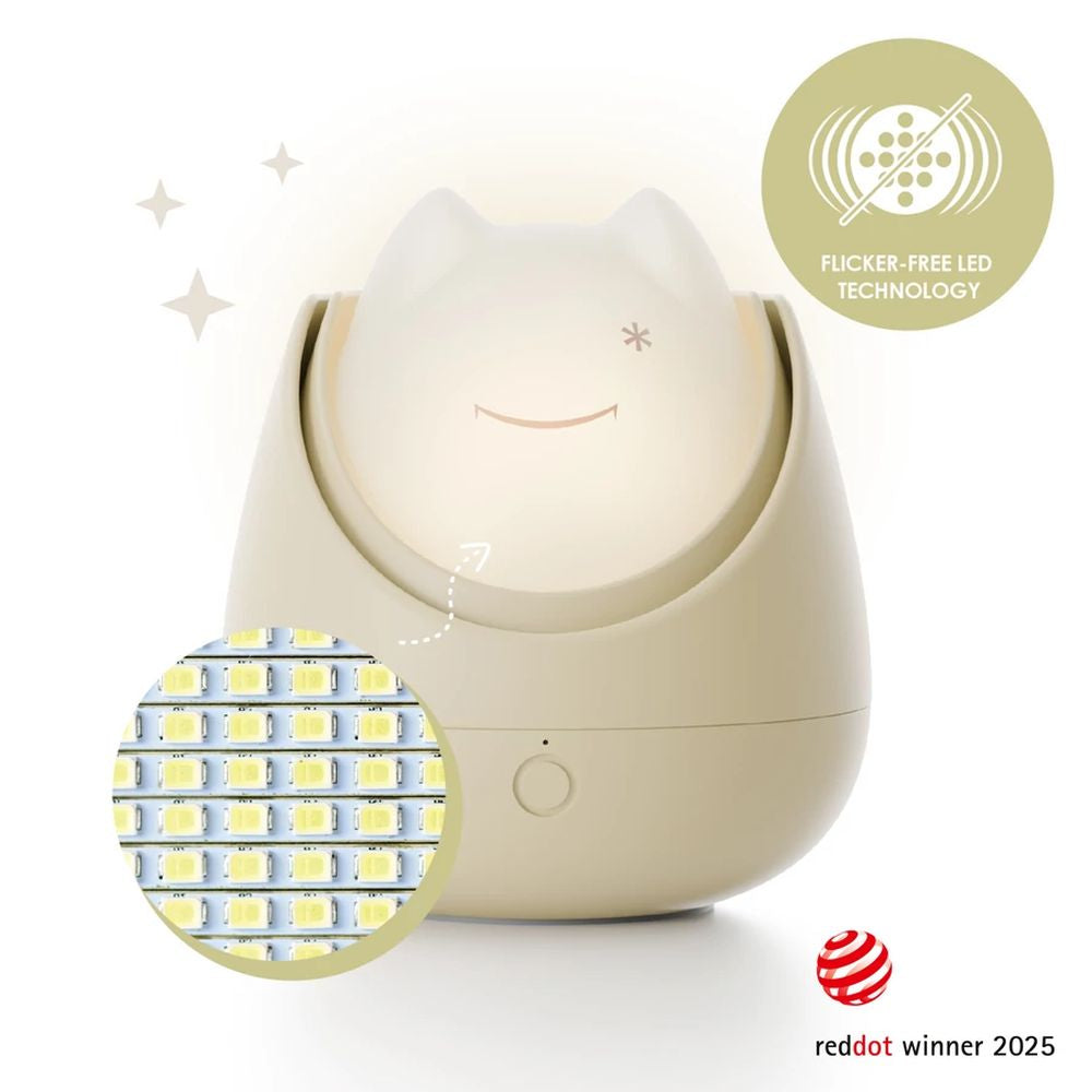Lampa de Veghe Nosiboo Zigg Antrenor Somn Lumina Rosie Temporizator Beige