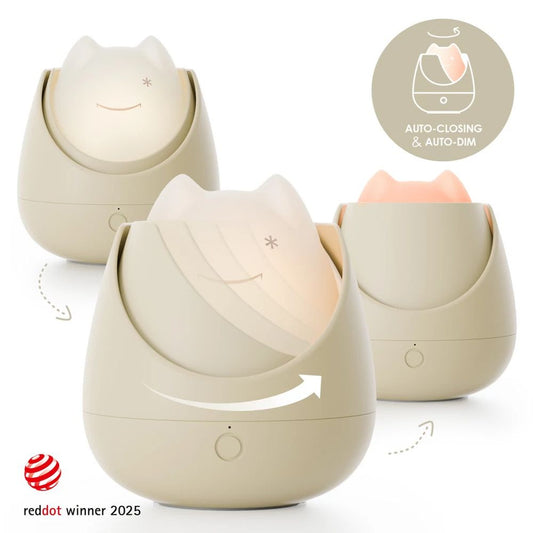Lampa de Veghe Nosiboo Zigg Antrenor Somn Lumina Rosie Temporizator Beige