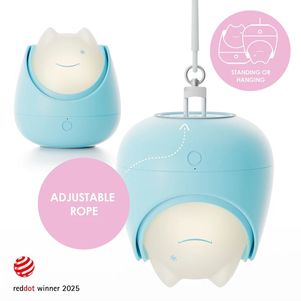 Lampa de Veghe Nosiboo Zigg Antrenor Somn Lumina Rosie Temporizator Blue