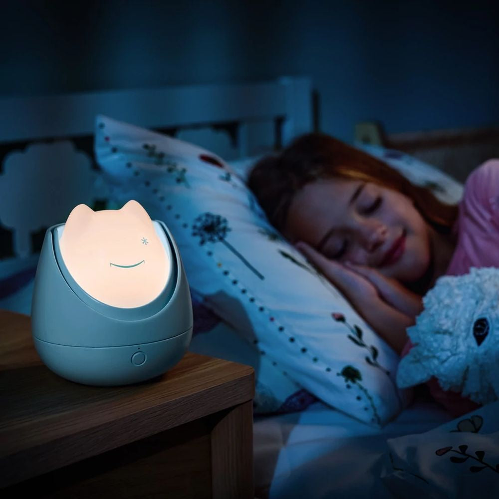 Lampa de Veghe Nosiboo Zigg Antrenor Somn Lumina Rosie Temporizator Blue