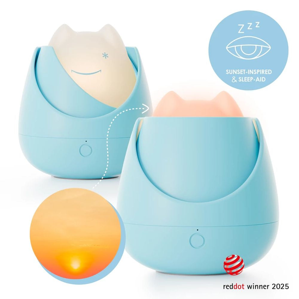 Lampa de Veghe Nosiboo Zigg Antrenor Somn Lumina Rosie Temporizator Blue