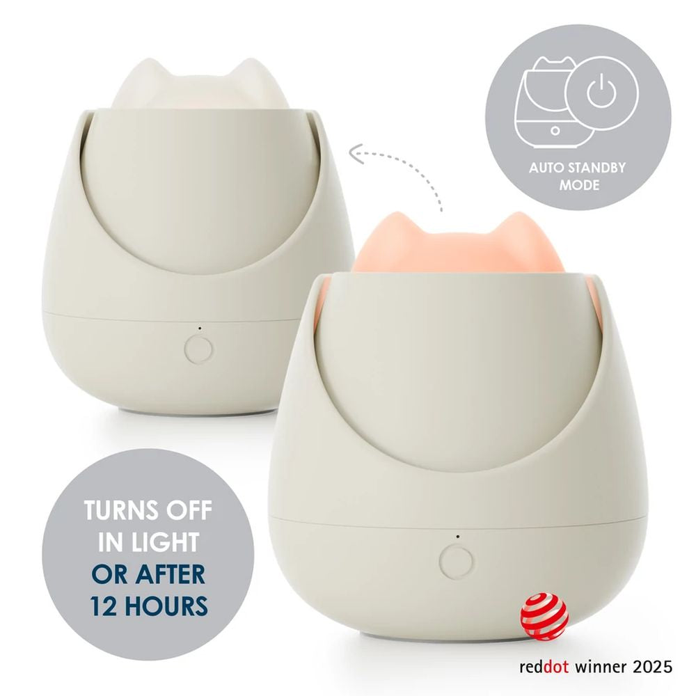 Lampa de Veghe Nosiboo Zigg Antrenor Somn Lumina Rosie Temporizator Grey
