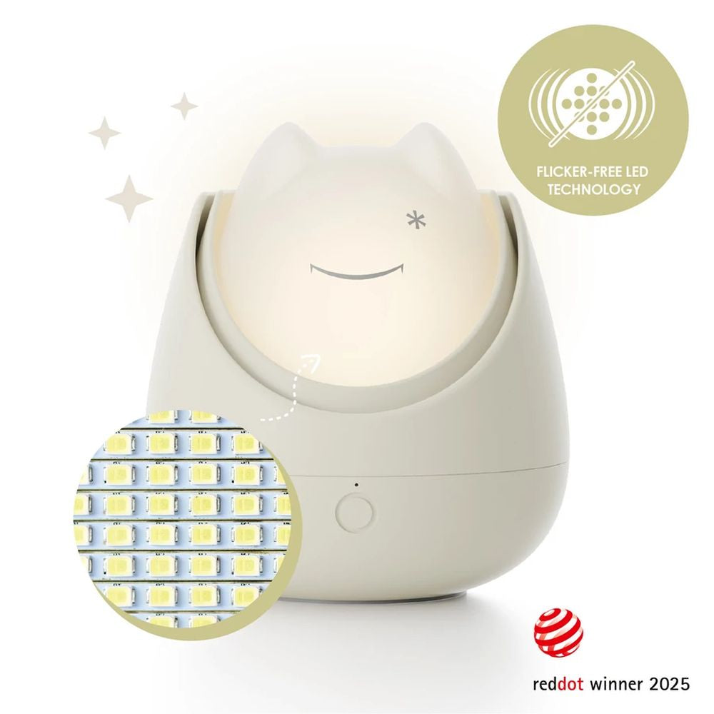 Lampa de Veghe Nosiboo Zigg Antrenor Somn Lumina Rosie Temporizator Grey