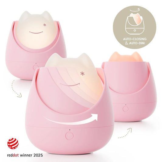 Lampa de Veghe Nosiboo Zigg Antrenor Somn Lumina Rosie Temporizator Pink