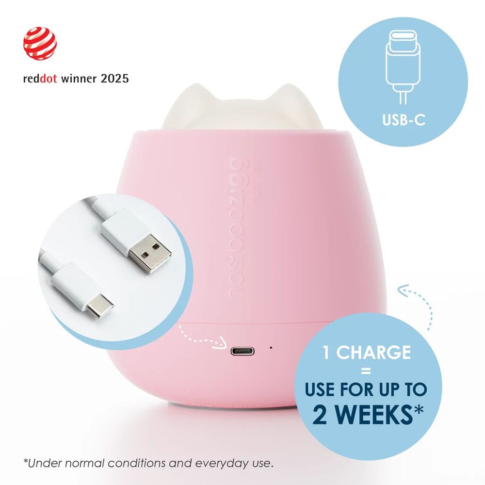Lampa de Veghe Nosiboo Zigg Antrenor Somn Lumina Rosie Temporizator Pink