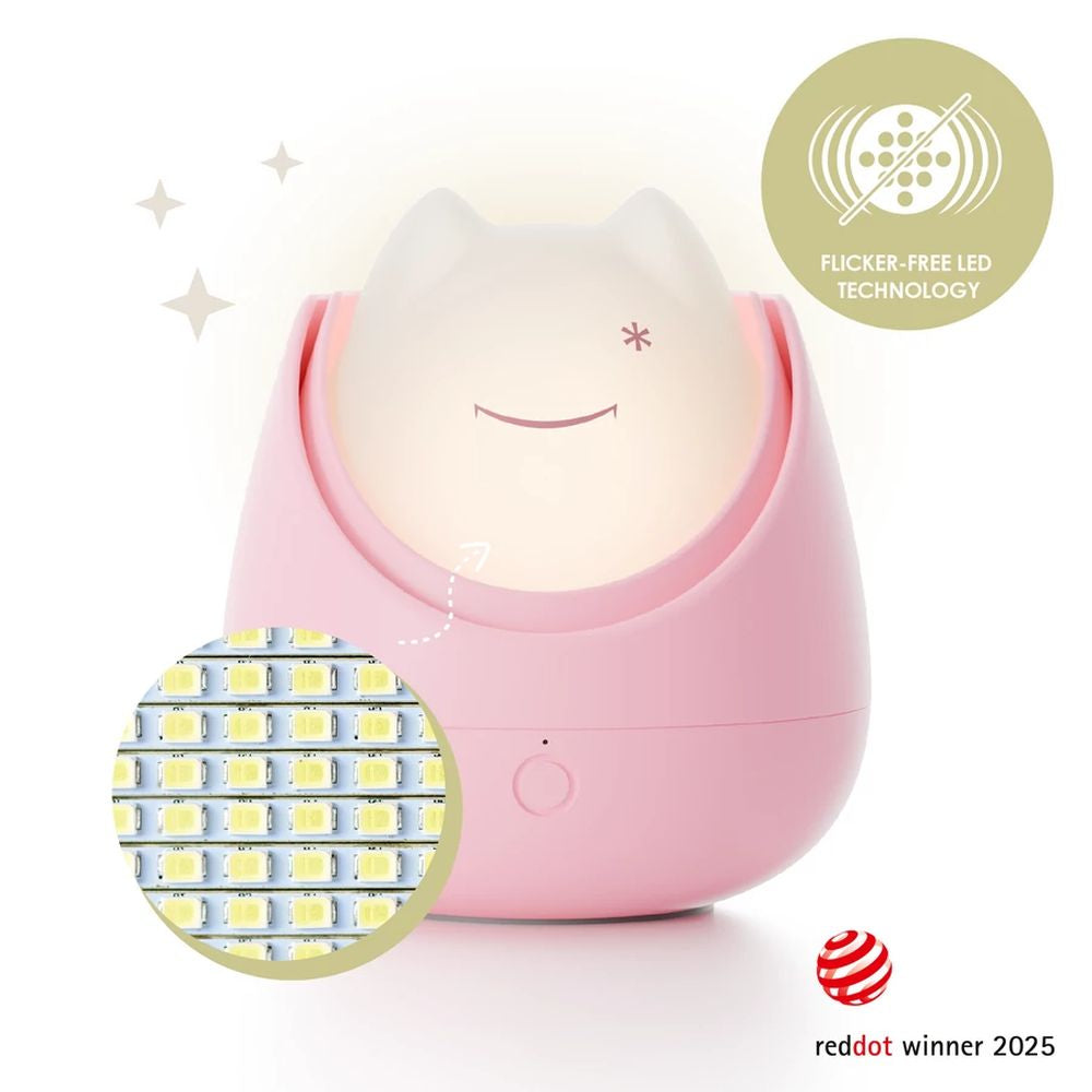 Lampa de Veghe Nosiboo Zigg Antrenor Somn Lumina Rosie Temporizator Pink