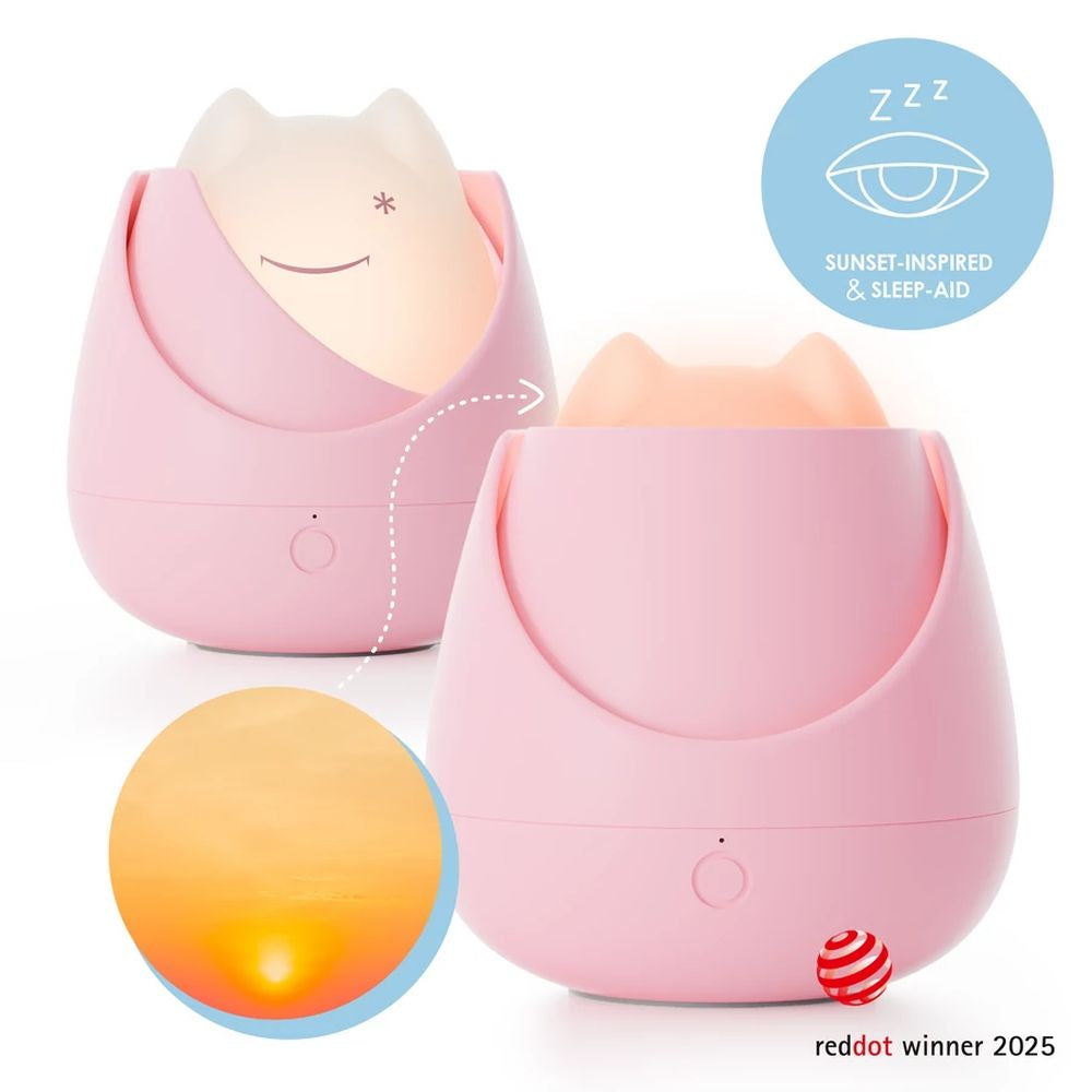 Lampa de Veghe Nosiboo Zigg Antrenor Somn Lumina Rosie Temporizator Pink