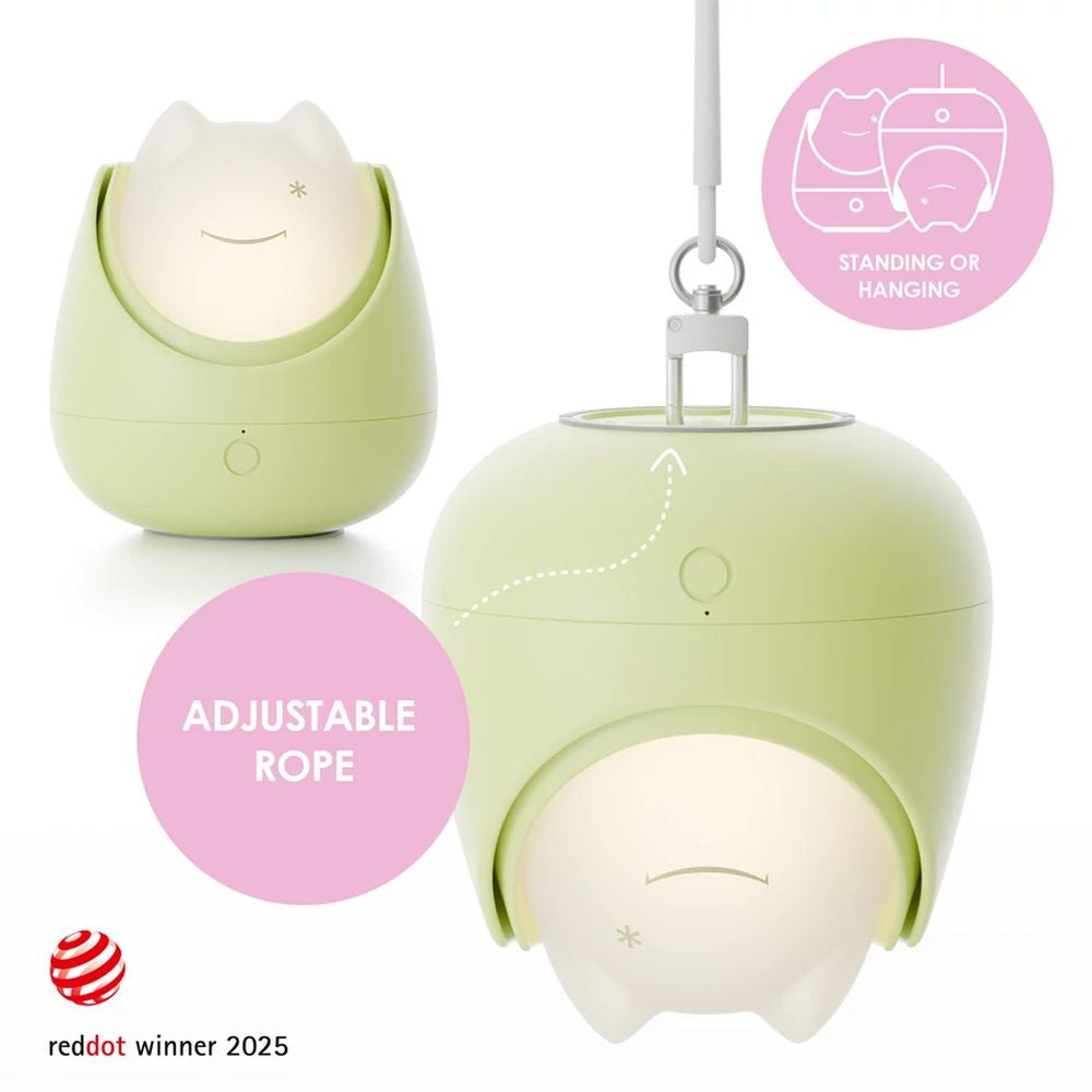 Lampa de Veghe Nosiboo Zigg Antrenor Somn Lumina Rosie Temporizator Sage