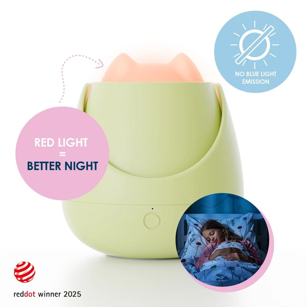 Lampa de Veghe Nosiboo Zigg Antrenor Somn Lumina Rosie Temporizator Sage