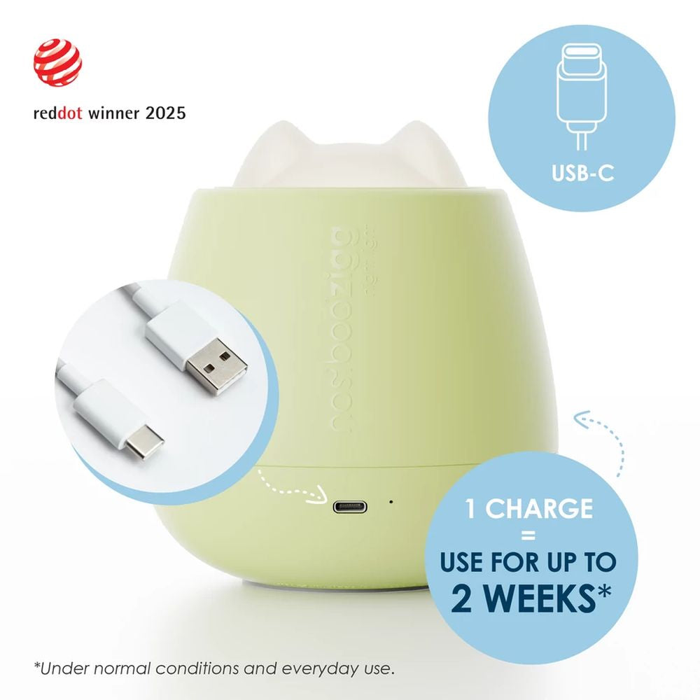 Lampa de Veghe Nosiboo Zigg Antrenor Somn Lumina Rosie Temporizator Sage