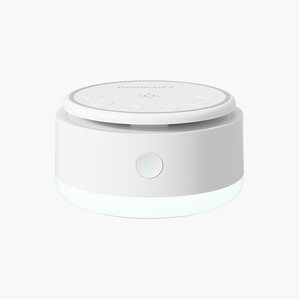 Lampa de Veghe Portabila Momcozy cu Sunete Albe Acumulator si Temporizator