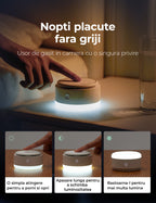 Lampa de veghe portabila Momcozy cu sunete albe