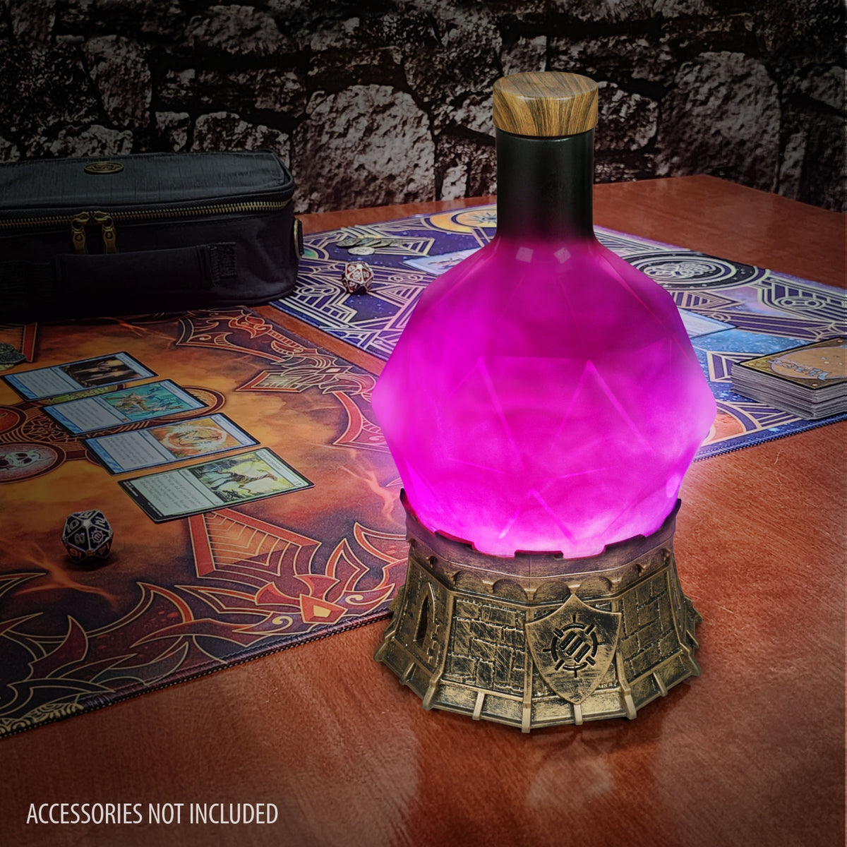 Lampă Poțiunea Vrăjitorului Mov - Iluminare Ambientală Premium pentru Gaming și Decor