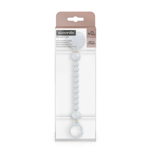 Lantisor din silicon cu clips pentru suzeta Suavinex Colour Essence
