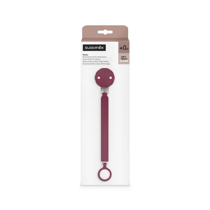 Lantisor cu clips pentru suzeta Suavinex  Wonder