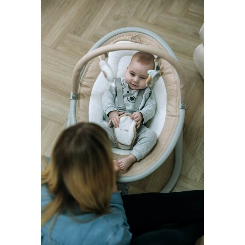 Leagăn balansoar FreeON Elite, bej – fotografia 13 a produsului