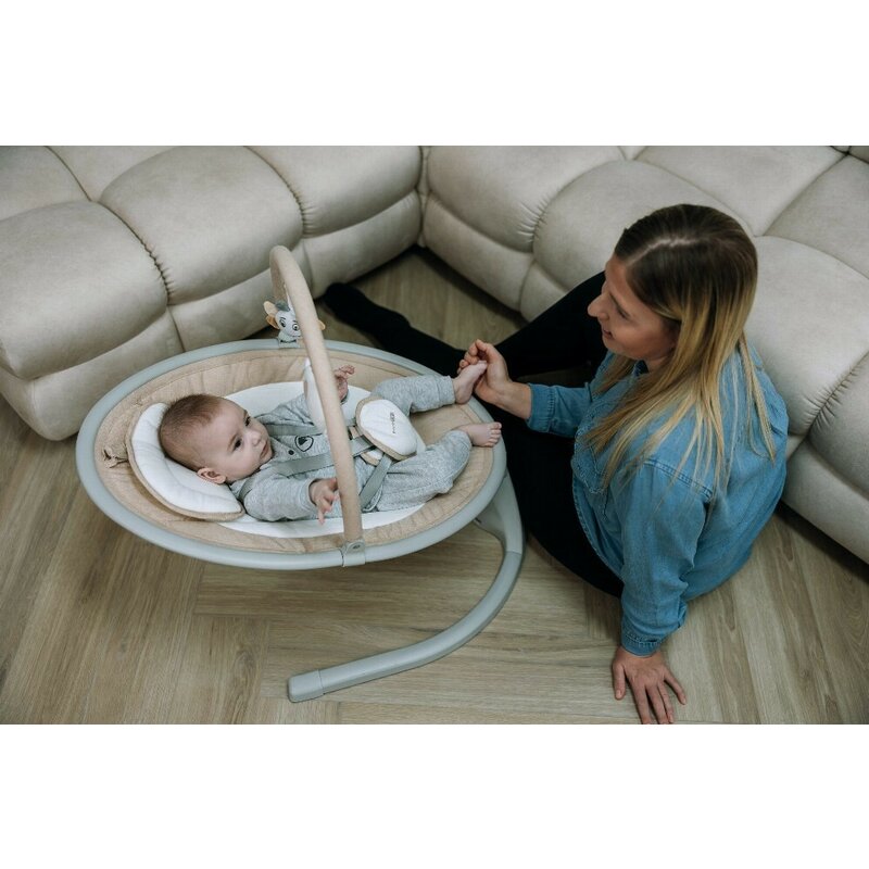 Leagăn balansoar FreeON Elite, bej – fotografia 15 a produsului