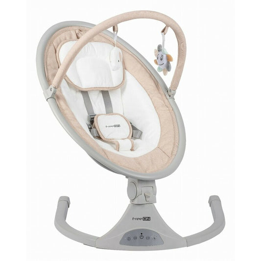 Leagăn Balansoar FreeOn Elite | 12 Melodii | 5 Viteze Balansare | 3 Poziții Spătar | Bej