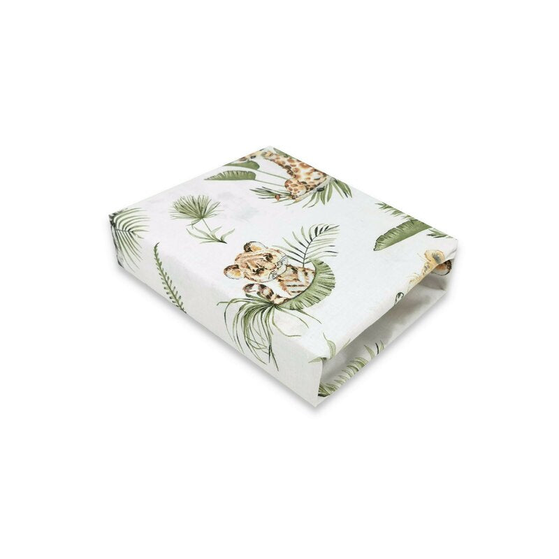 Lenjerie pat junior Qmini Safari 160x80 cm, 3 piese – imagine 8
