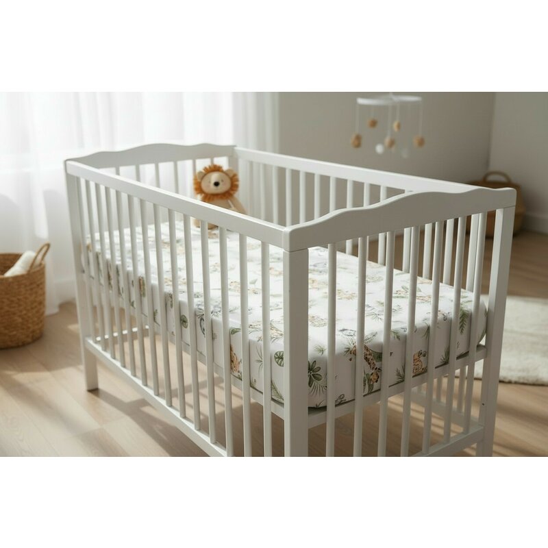 Lenjerie pat junior Qmini Safari 160x80 cm, 3 piese – imagine 11