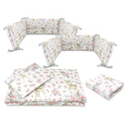 lenjerie MimiNu Sweet Deer Pink, 5 piese