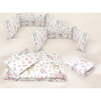Detaliu lenjerie MimiNu Sweet Deer Pink, 5 piese