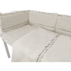 Lenjerie patut MimiNu 5 piese cu pilota 120x60 cm