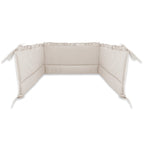 Lenjerie MimiNu Royal Beige, 6 piese, cu 2 apărători