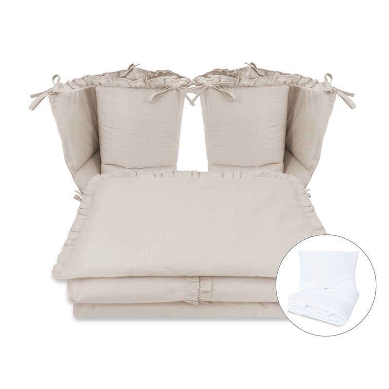 lenjerie MimiNu Royal Beige, 6 piese