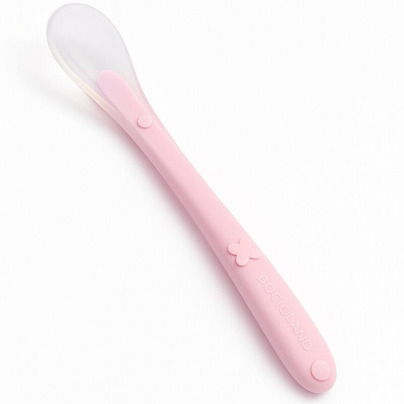 Linguriță Bocioland din silicon, Pink, imaginea 11