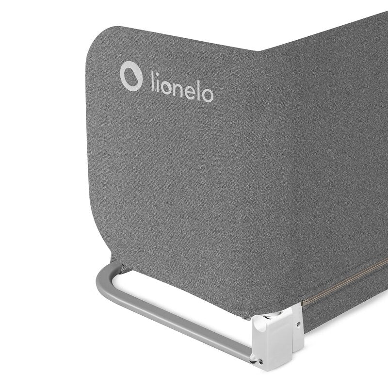 Protecție laterală de pat Lionelo Lora Gri Stone – barieră la pat
