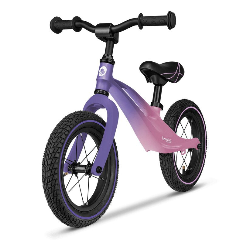 Bicicleta fara pedale Lionelo Bart Air Pink Violet - imagine principala