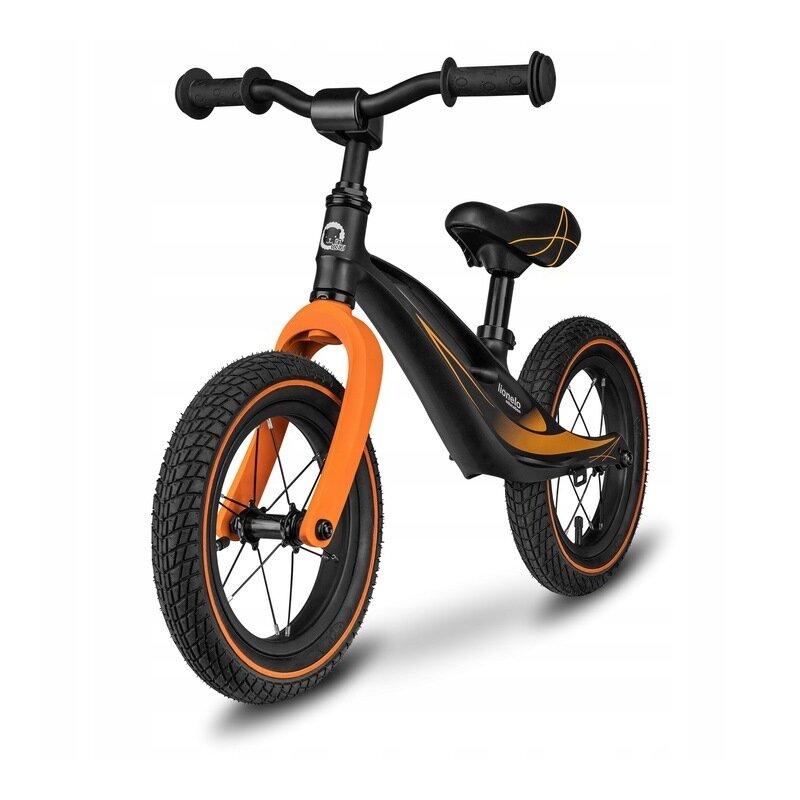 Bicicleta fara pedale Lionelo Bart Air Black - imagine principala